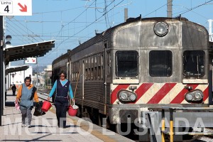 Estação de comboios de Faro deserta. LUIS FORRA / LUSA