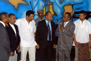 Diretores de associações caboverdianas no Rio e em SP, com representantes do governo de Cabo Verde. Foto: Divulgação