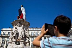 Estátua de Luís de Camões em Lisboa