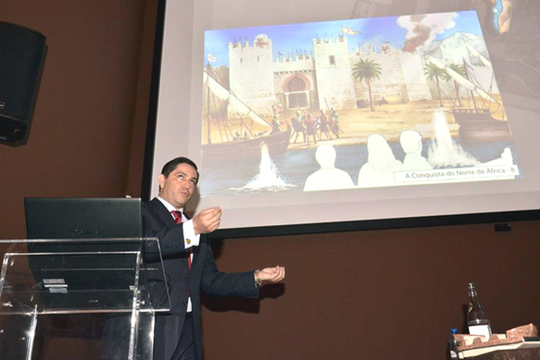 Mário Ferreira, CEO da DouroAzul, apresenta os pormenores do World of Discoveries (Parque dos Descobrimentos).