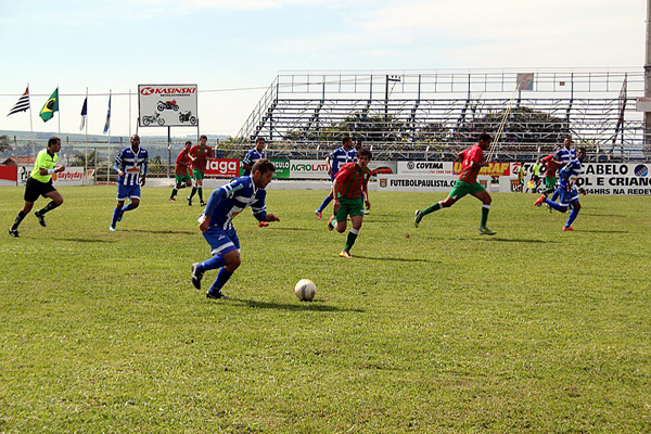 Numa partida emocionante do início ao fim, Portuguesa Santista e Matonense alternaram os momentos de domínio da partida. Foto: Divulgação