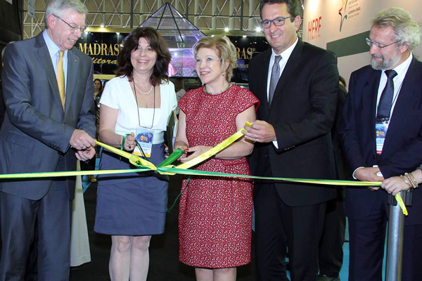 Inauguração da Bienal do Livro na Riocentro. Foto: Patrick Rocha