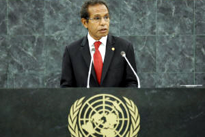 Presidente do Timor-Leste, Taur Matan Ruak. Foto: ONU/Amanda Voisard