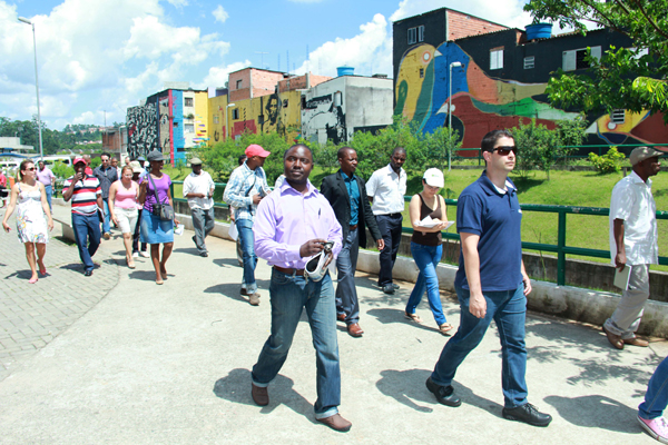 Visita técnica da delegação de Moçambique, em dezembro, no ABC Paulista.