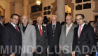 Antonio de Almeida e Silva, Fernando Ramalho, Paulo Almeida, o presidente da casa Antonio dos Ramos, Artur Andrade Pinto e o Cônsul Geral de Portugal em São Paulo, Paulo Lopes Lourenço.