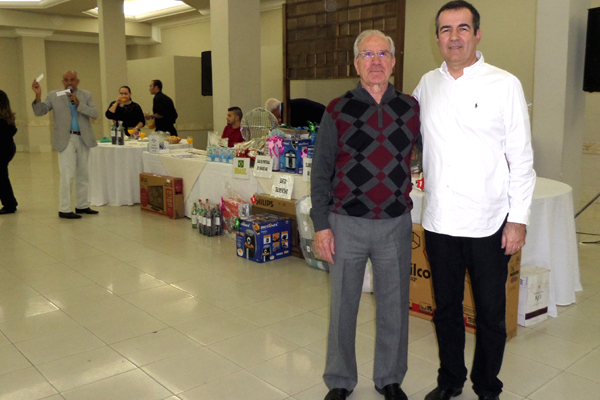 O presidente da Provedoria Portuguesa, Fernando Ramalho, e o diretor do Centro de Apoio, Paulo Porto.